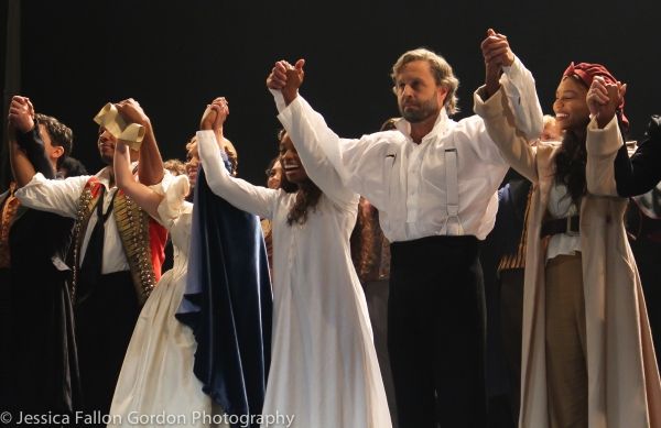 Photo Coverage: Alfie Boe, Montego Glover and Alex Finke Take First Bows in Broadway's LES MISERABLES! — photo 1 of 29