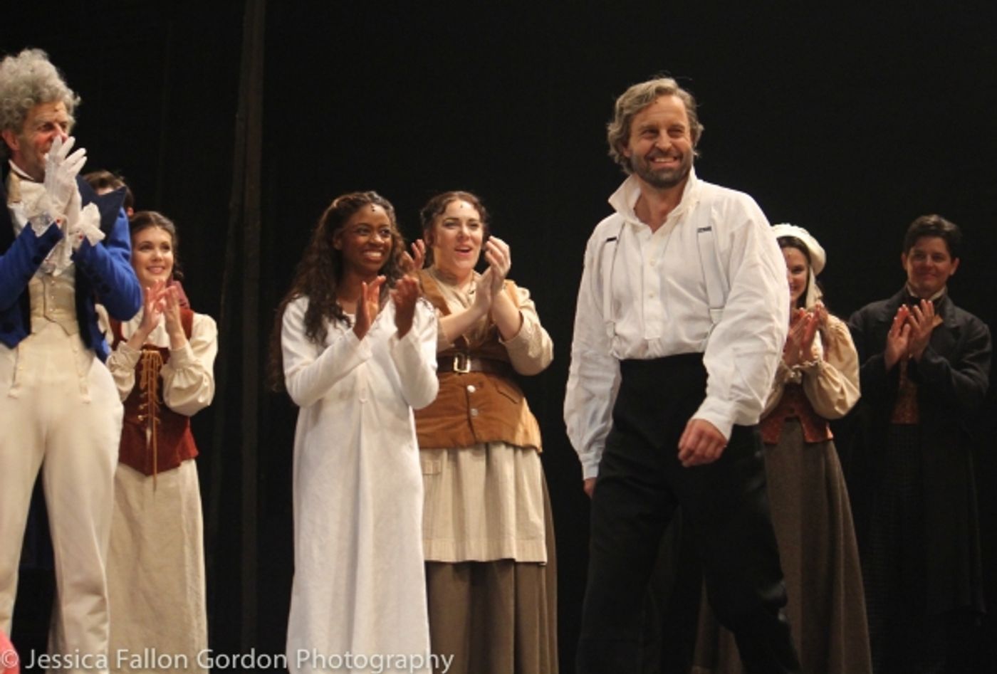 Photo Coverage: Alfie Boe, Montego Glover and Alex Finke Take First Bows in Broadway's LES MISERABLES!  Image