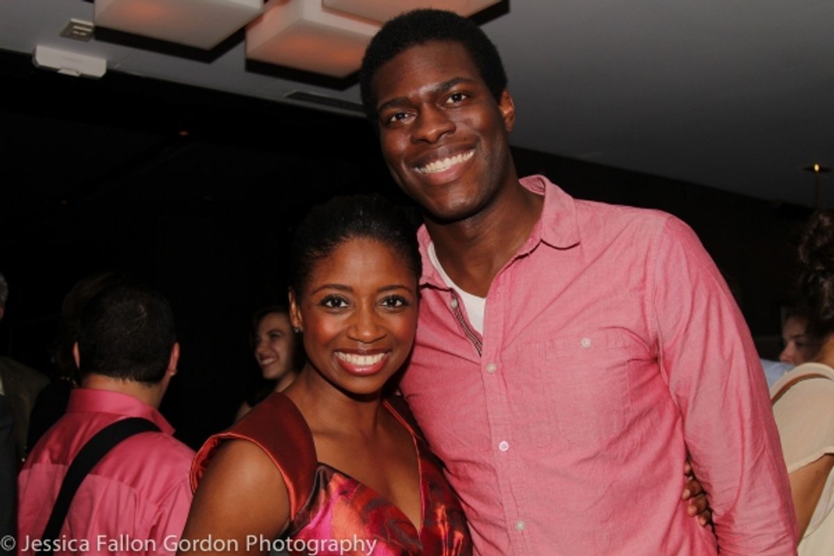 Montego Glover and Kyle Scatliffe at 