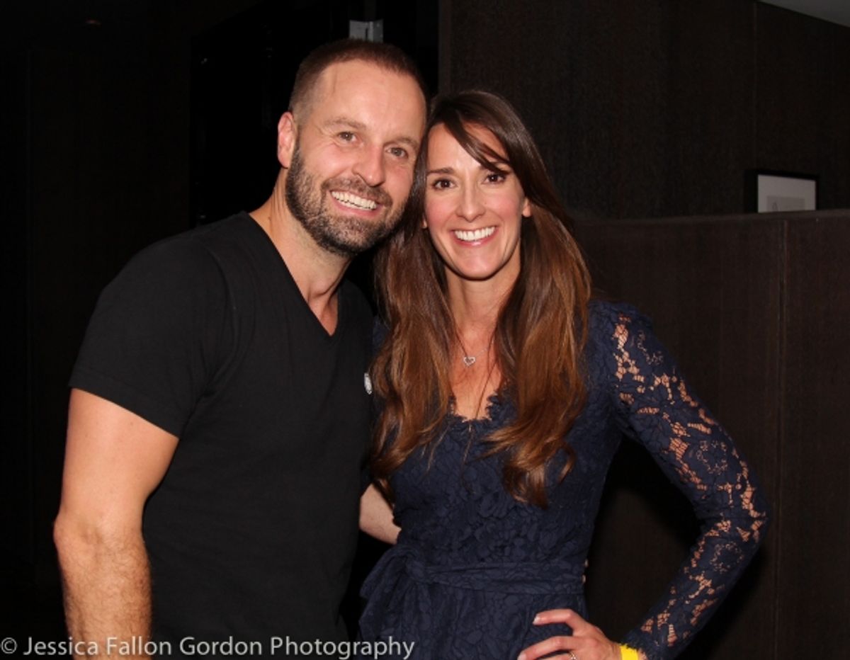 Alfie Boe and Sarah Boe at 