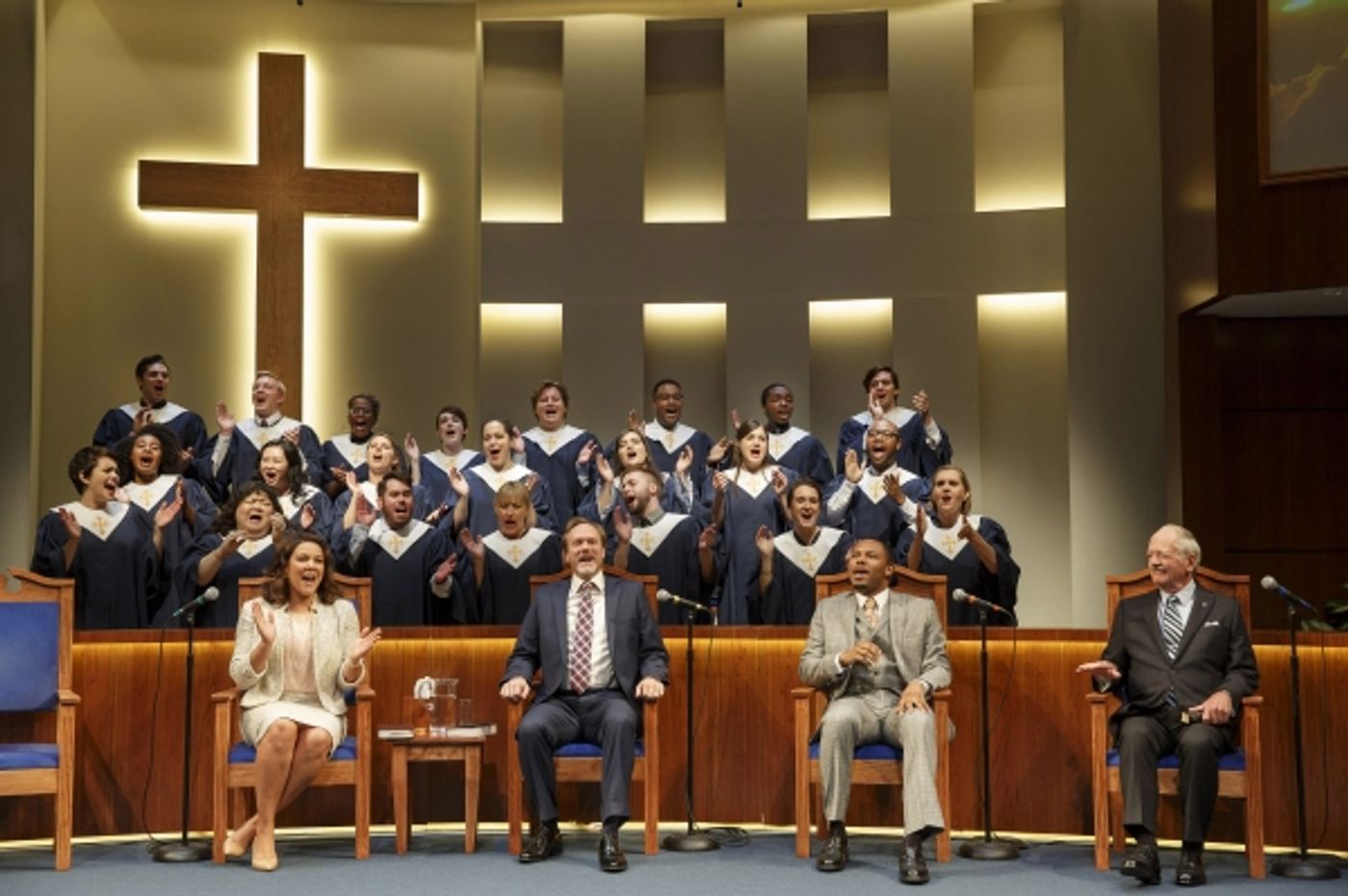 Photo Flash: First Look at THE CHRISTIANS at Playwrights Horizons  Image