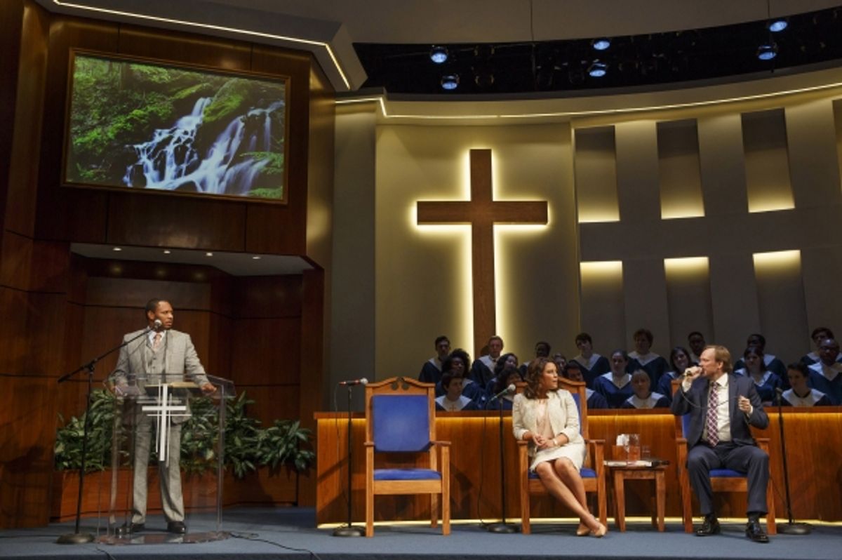 Larry Powell, Linda Powell and Andrew Garman at 