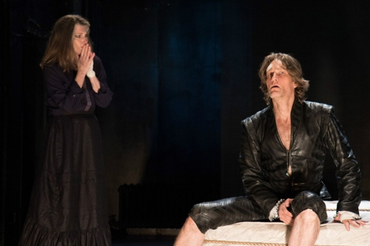 Photo Flash: First Look at Michael Laurence and Annette O'Toole in HAMLET IN BED  Image