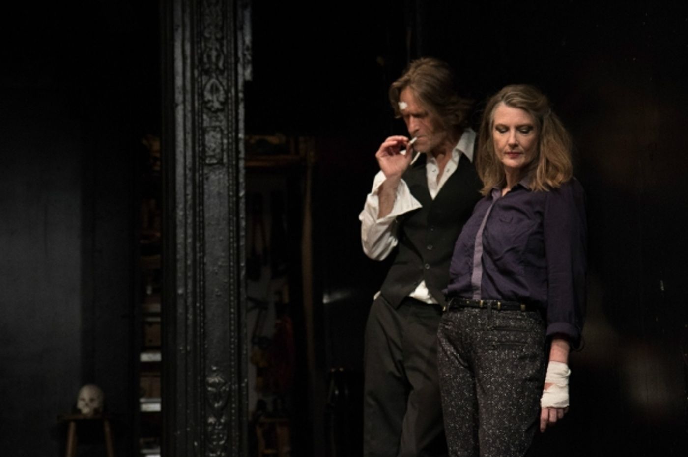 Photo Flash: First Look at Michael Laurence and Annette O'Toole in HAMLET IN BED  Image