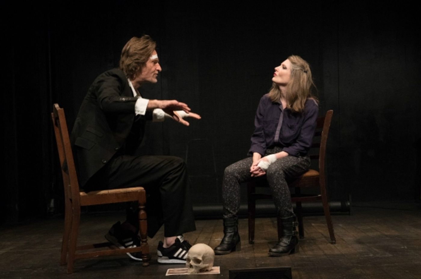 Photo Flash: First Look at Michael Laurence and Annette O'Toole in HAMLET IN BED  Image