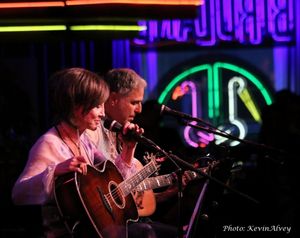 Pam Tillis and Jim Photoglo @ BroadwayWorld Pam Tillis and Jim Photoglo Photo