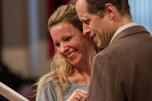 Kate Arrington and Tim Hopper @ BroadwayWorld Kate Arrington and Tim Hopper Photo