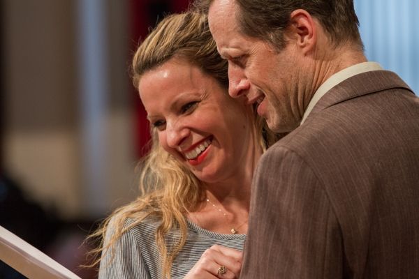 Kate Arrington and Tim Hopper Photo