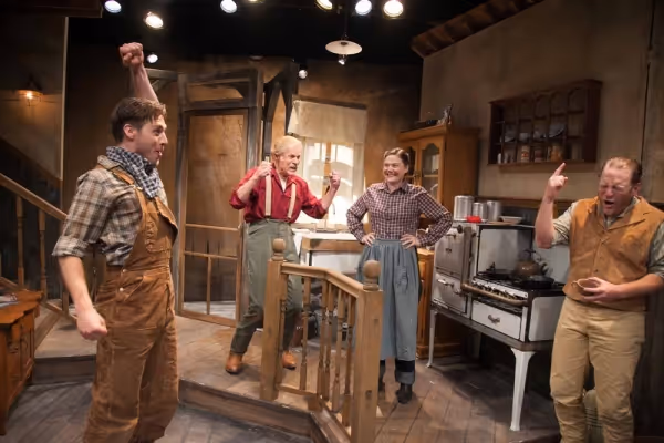 Matt Pratt, Danny Goldring, Linsey Page Morton and Vince Teninty Photo