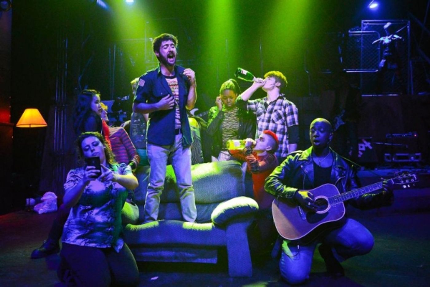 Photo Flash: First Look at The Hypocrites' AMERICAN IDIOT at The Den Theatre  Image