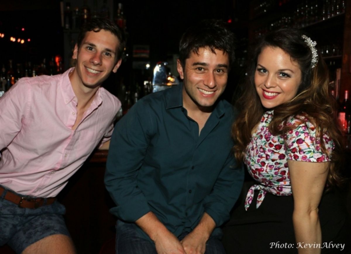 Eric Dietz, Matt Baker and Molly Ryan at 