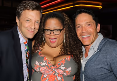 Jim Caruso, Natalie Douglas and Dave Koz Photo