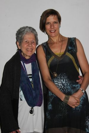 Joan Beber and Katrin Hilbe @ BroadwayWorld Joan Beber and Katrin Hilbe Photo
