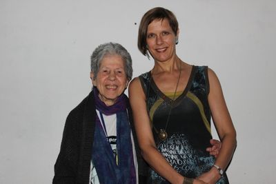 Joan Beber and Katrin Hilbe Photo