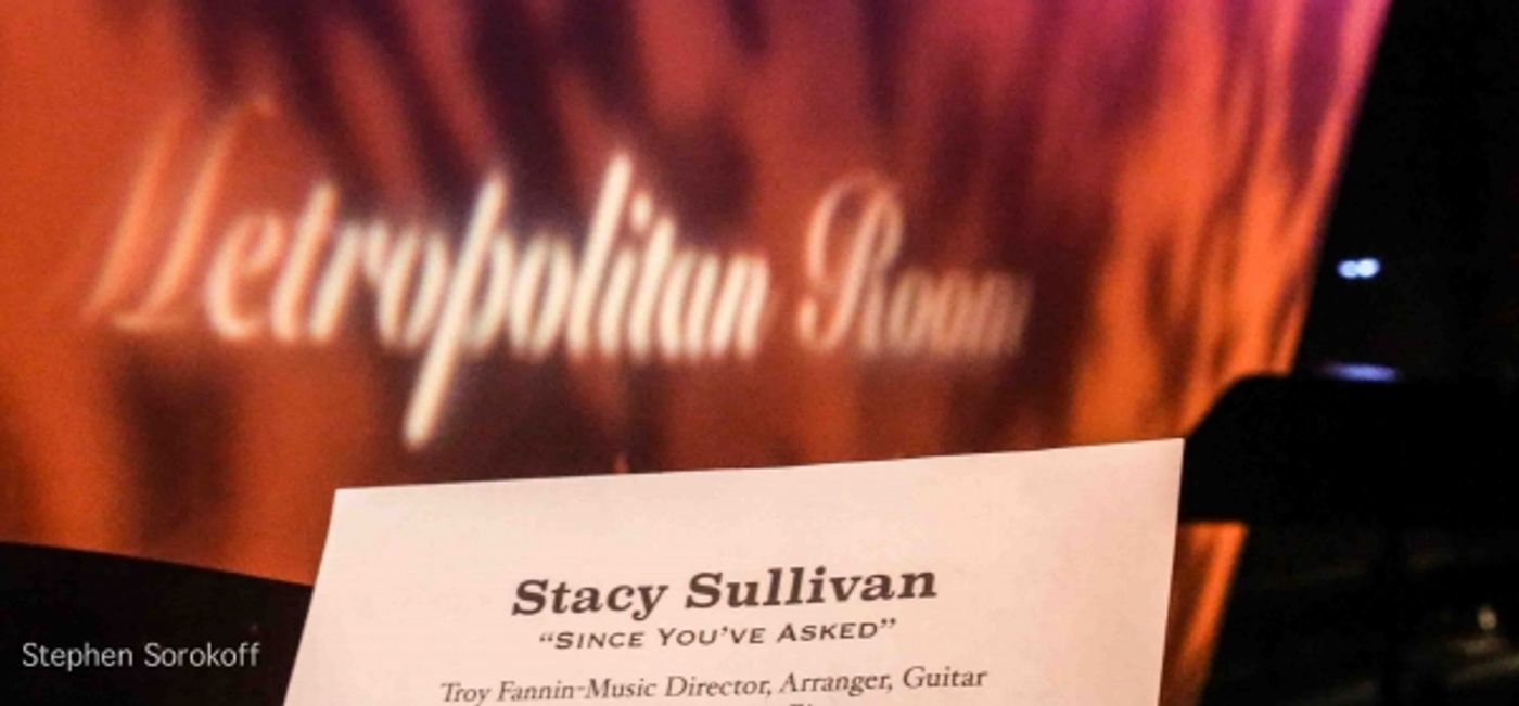Photo Flashback: Stacy Sullivan Prepares to Return to Metropolitan Room Photo Flashback: Stacy Sullivan Prepares to Return to Metropolitan Room Image