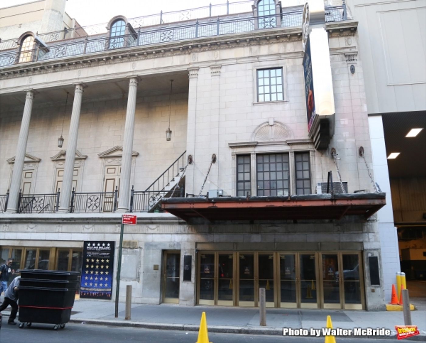 Photo Coverage: The Music Box Theatre Marquee Undergoes a Facelift, Preparing For The Arrival of KING CHARLES III Photo Coverage: The Music Box Theatre Marquee Undergoes a Facelift, Preparing For The Arrival of KING CHARLES III Image