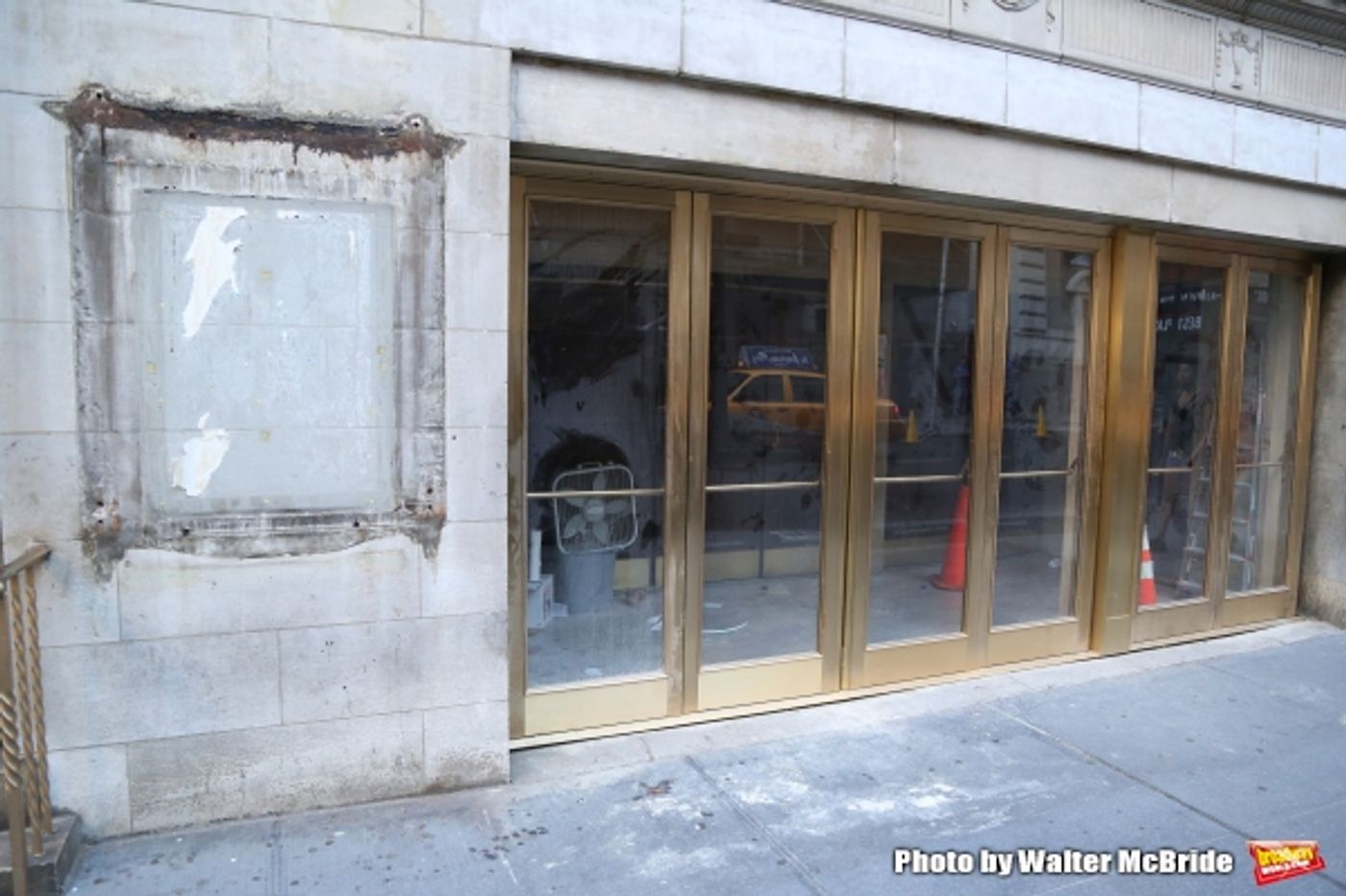 Photo Coverage: The Music Box Theatre Marquee Undergoes a Facelift, Preparing For The Arrival of KING CHARLES III Photo Coverage: The Music Box Theatre Marquee Undergoes a Facelift, Preparing For The Arrival of KING CHARLES III Image