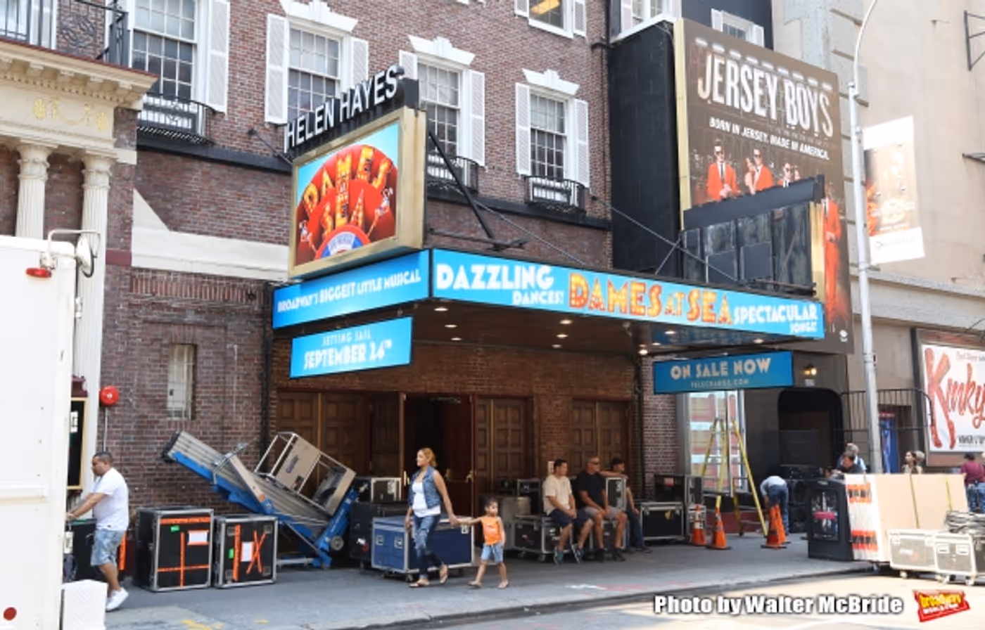 Photo Coverage: DAMES AT SEA Loads into the Helen Hayes Theatre Image