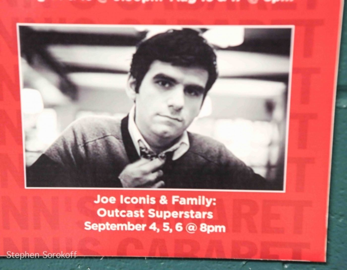 Photo Coverage: Joe Iconis Brings JOE ICONIS & FAMILY: OUTCAST SUPERSTARS to Mr. Finn's Cabaret  Image