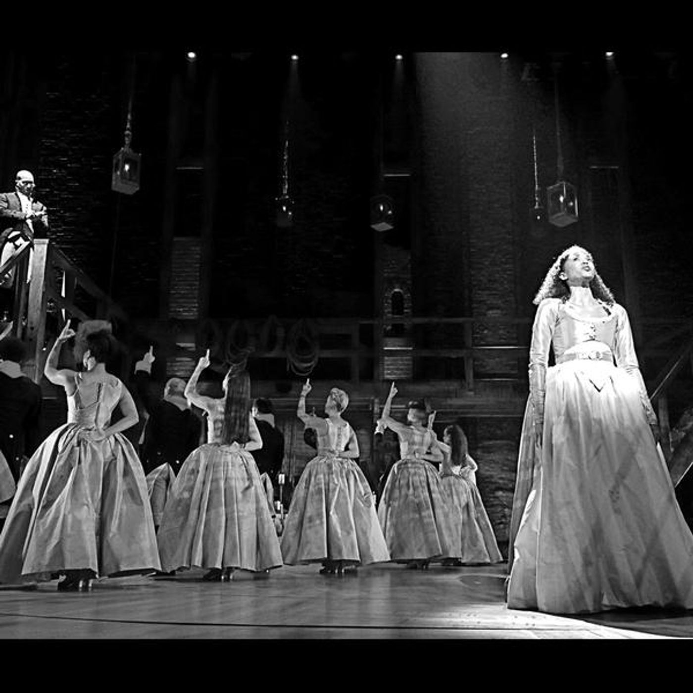 Photo Flash: HAMILTON Scenic Designer David Korins Shares Action Shots, Feat. Lin-Manuel Miranda, Daveed Diggs, Phillipa Soo, and More!  Image