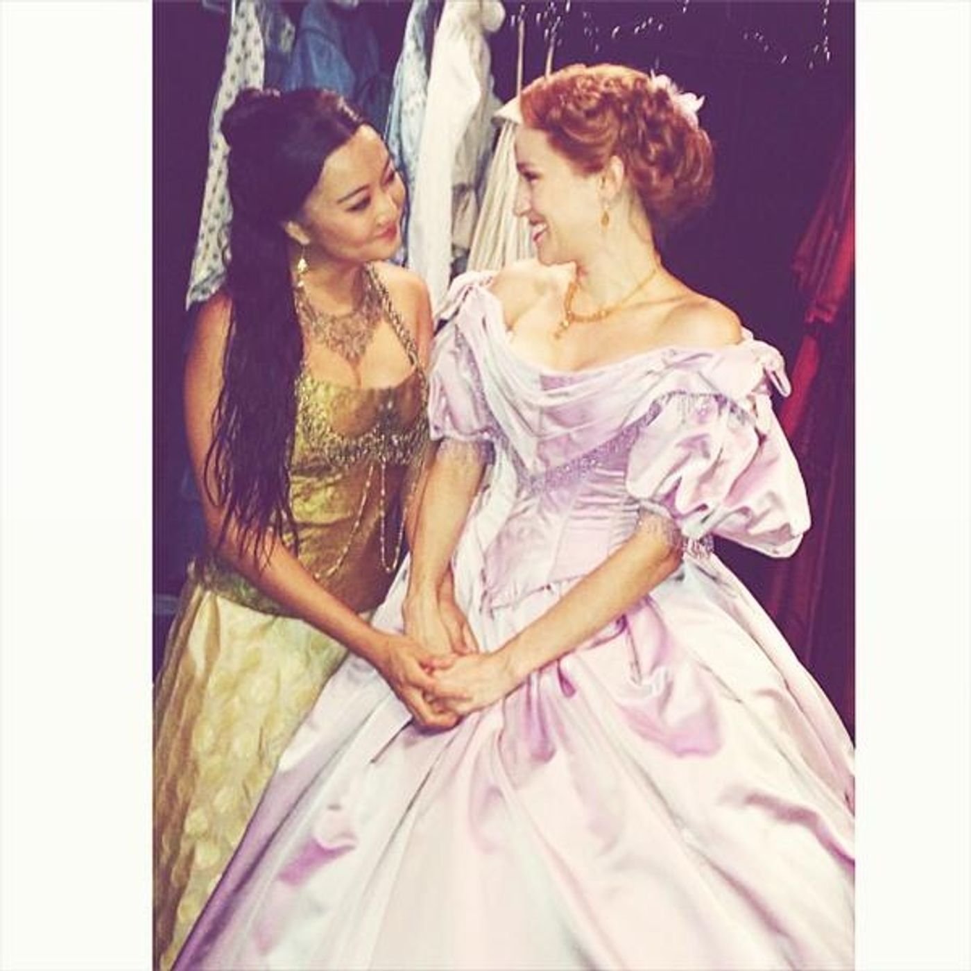 Photo Flash: Saturday Intermission Pics, 9/05- ON THE TOWN Cast and Lesli Margherita Snap Final #SIP, Plus THE KING AND I and More!  Image