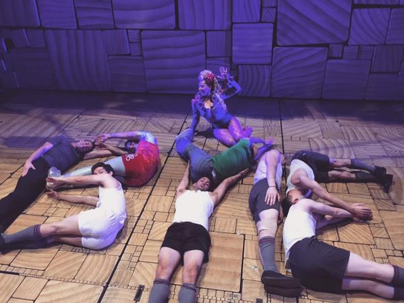 Photo Flash: Saturday Intermission Pics, 9/05- ON THE TOWN Cast and Lesli Margherita Snap Final #SIP, Plus THE KING AND I and More!  Image