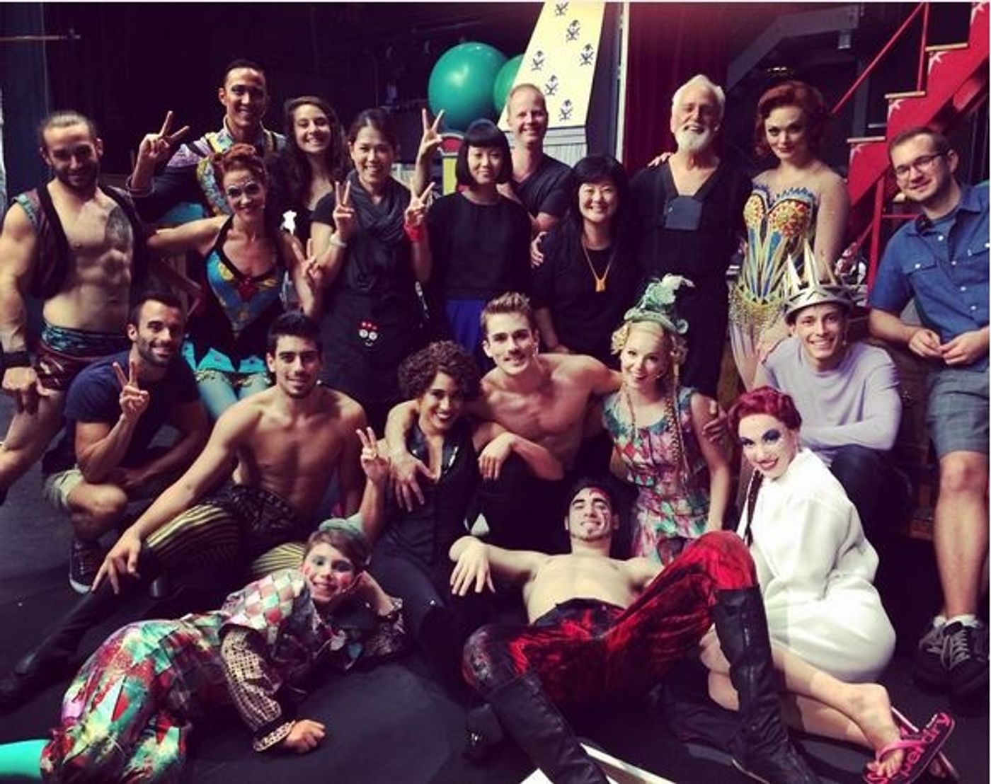 Photo Flash: Saturday Intermission Pics, 9/05- ON THE TOWN Cast and Lesli Margherita Snap Final #SIP, Plus THE KING AND I and More!  Image