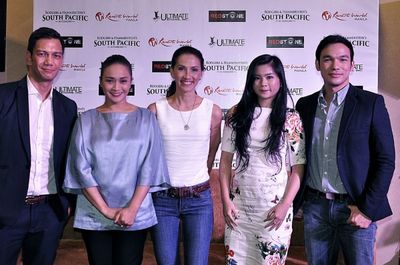 Jon Meer Vera Perez, Joanna Ampil, Menchu Lauchengco Yulo, Ana Andres, Mark Bautista Photo