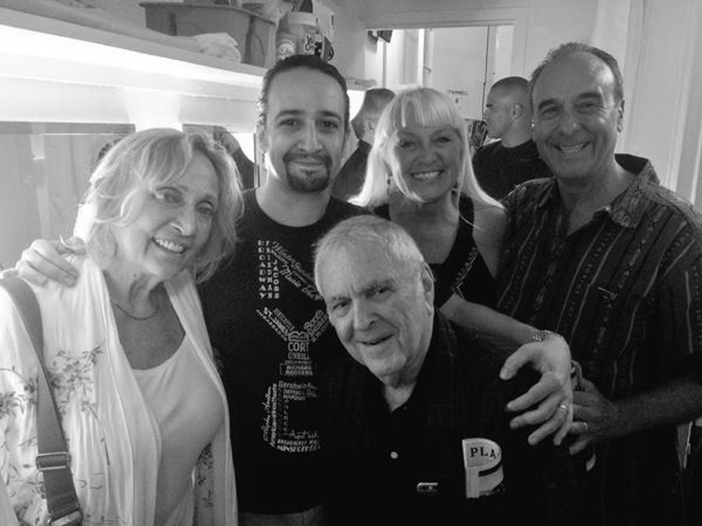 Photo Flash: Lea Michele, Rosie O'Donnell, John Kander, and More Visit HAMILTON  Image