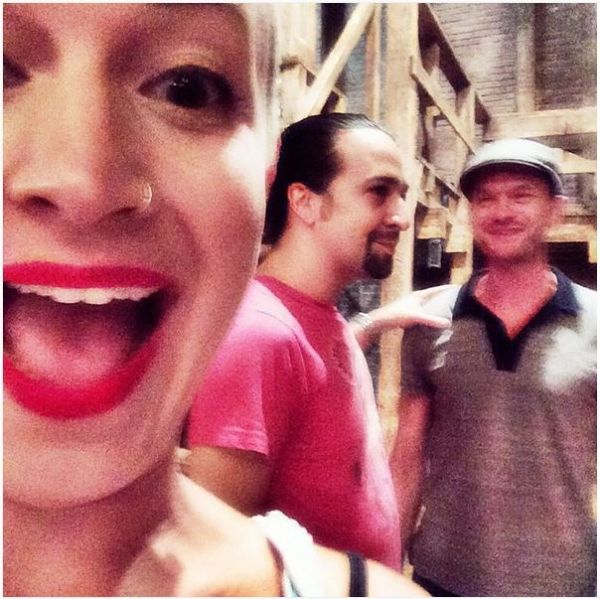 Betsy Struxness, Lin-Manuel Miranda, Neil Patrick Harris Photo