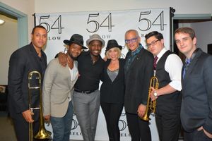 James Burton, Ben Williams, Ulysses Owens Jr., Carter Calvert, Laurence Hubgood, Tatum Greenblatt and Adam Rongo @ BroadwayWorld James Burton, Ben Williams, Ulysses Owens Jr., Carter Calvert, Laurence Hubgood, Tatu Photo