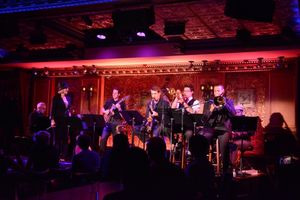 Laurence Hubgood, Carter Calvert, Ben Rosenthal, Ben Williams, Adam Rongo, Tatum Greenblatt, James Burton and Ulysses Owens Jr. @ BroadwayWorld Laurence Hubgood, Carter Calvert, Ben Rosenthal, Ben Williams, Adam Rongo, Tatum Gree Photo