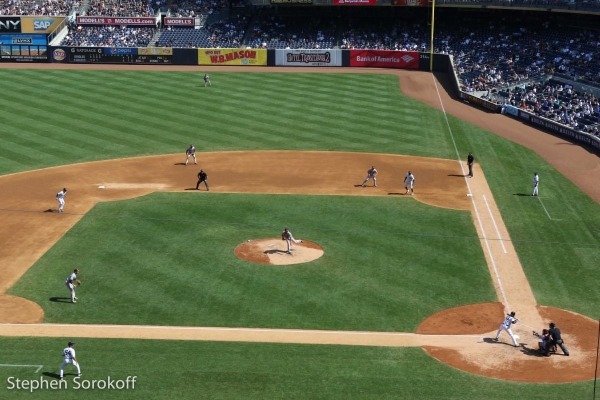 Alex Rodriguez, at the plate at 