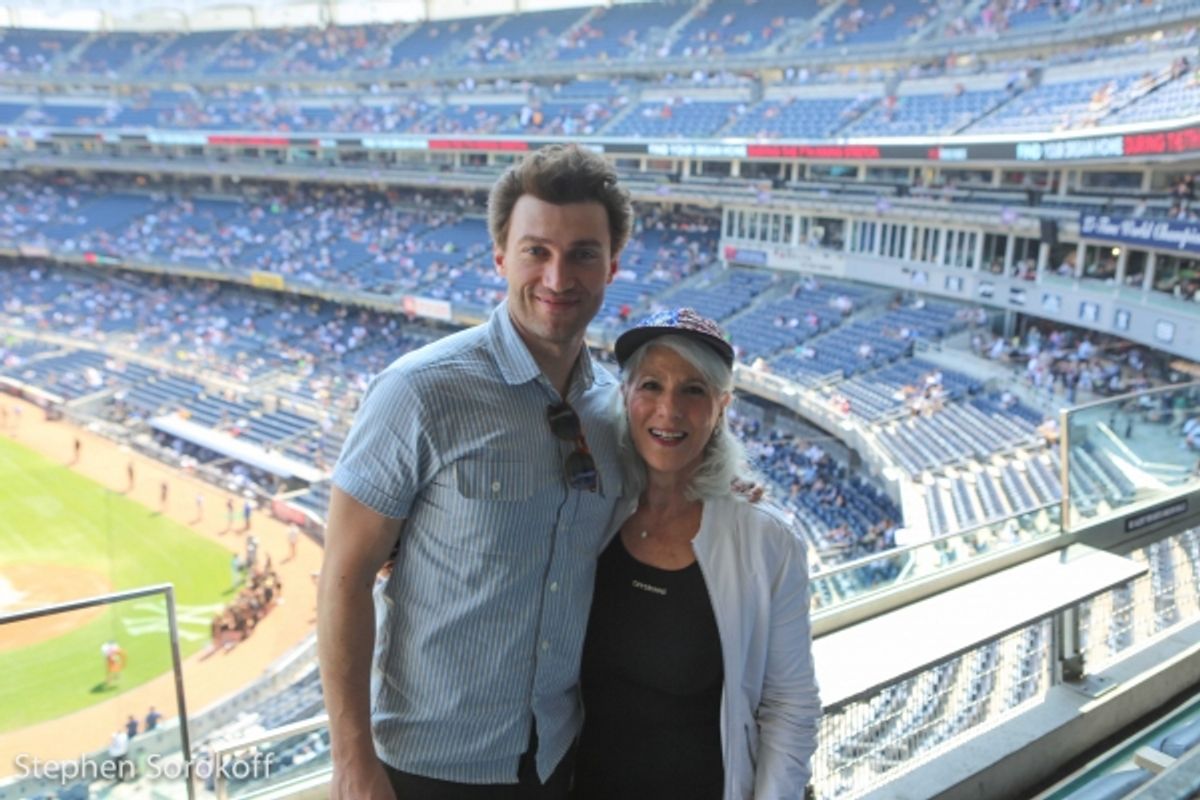 Bryce Pinkham &amp; Jamie deRoy at 