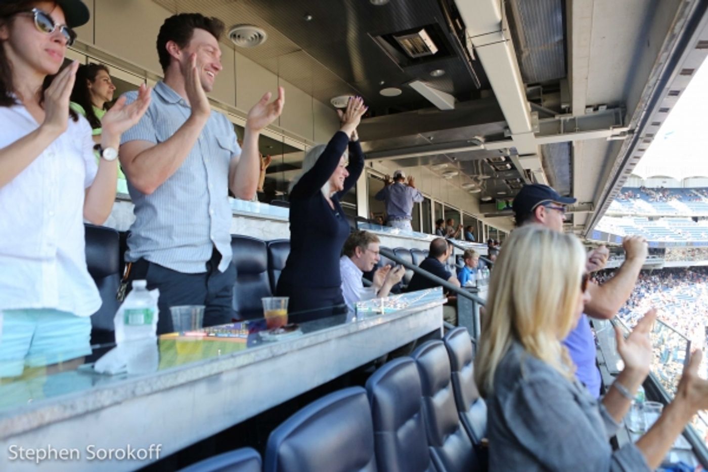 Photo Coverage: GENTLEMAN'S GUIDE's Bryce Pinkham Watches the Yankees Murder the Orioles  Image
