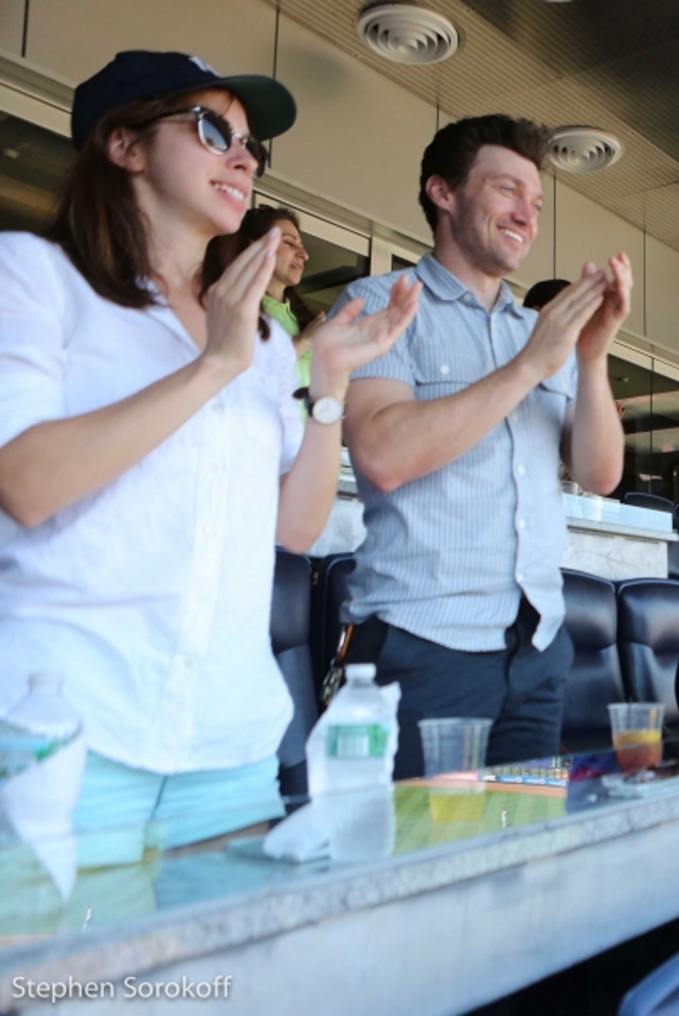 Photo Coverage: GENTLEMAN'S GUIDE's Bryce Pinkham Watches the Yankees Murder the Orioles  Image