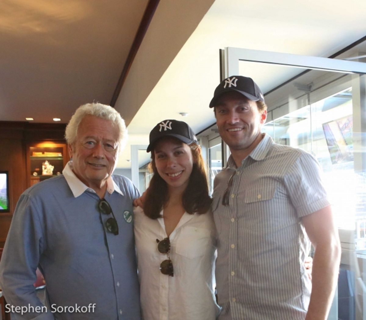 Stephen Sorokoff, Emily Young, Bryce Pinkham at 