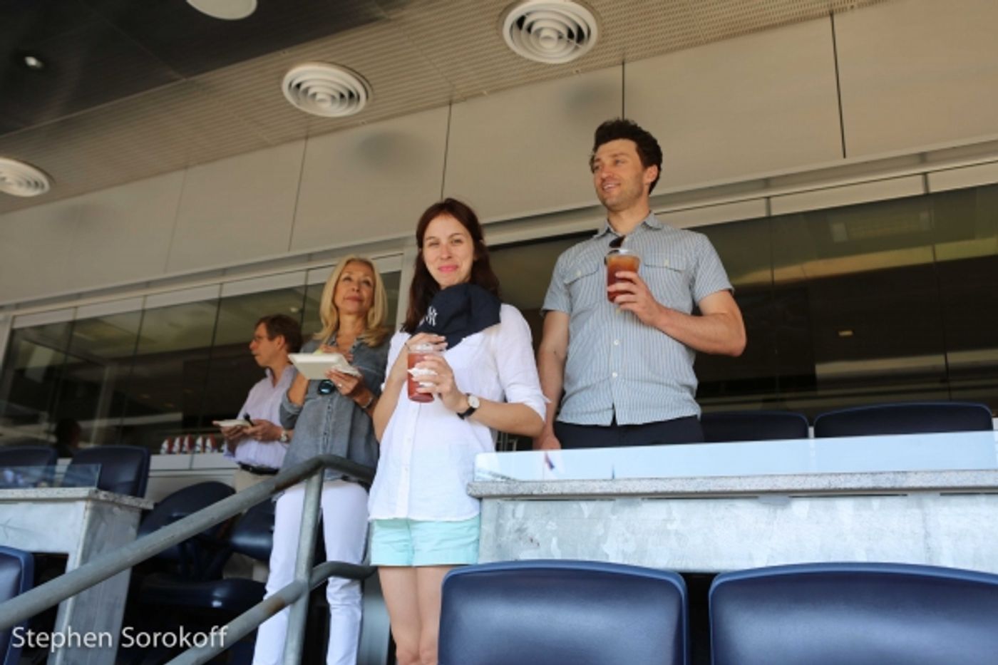 Photo Coverage: GENTLEMAN'S GUIDE's Bryce Pinkham Watches the Yankees Murder the Orioles  Image