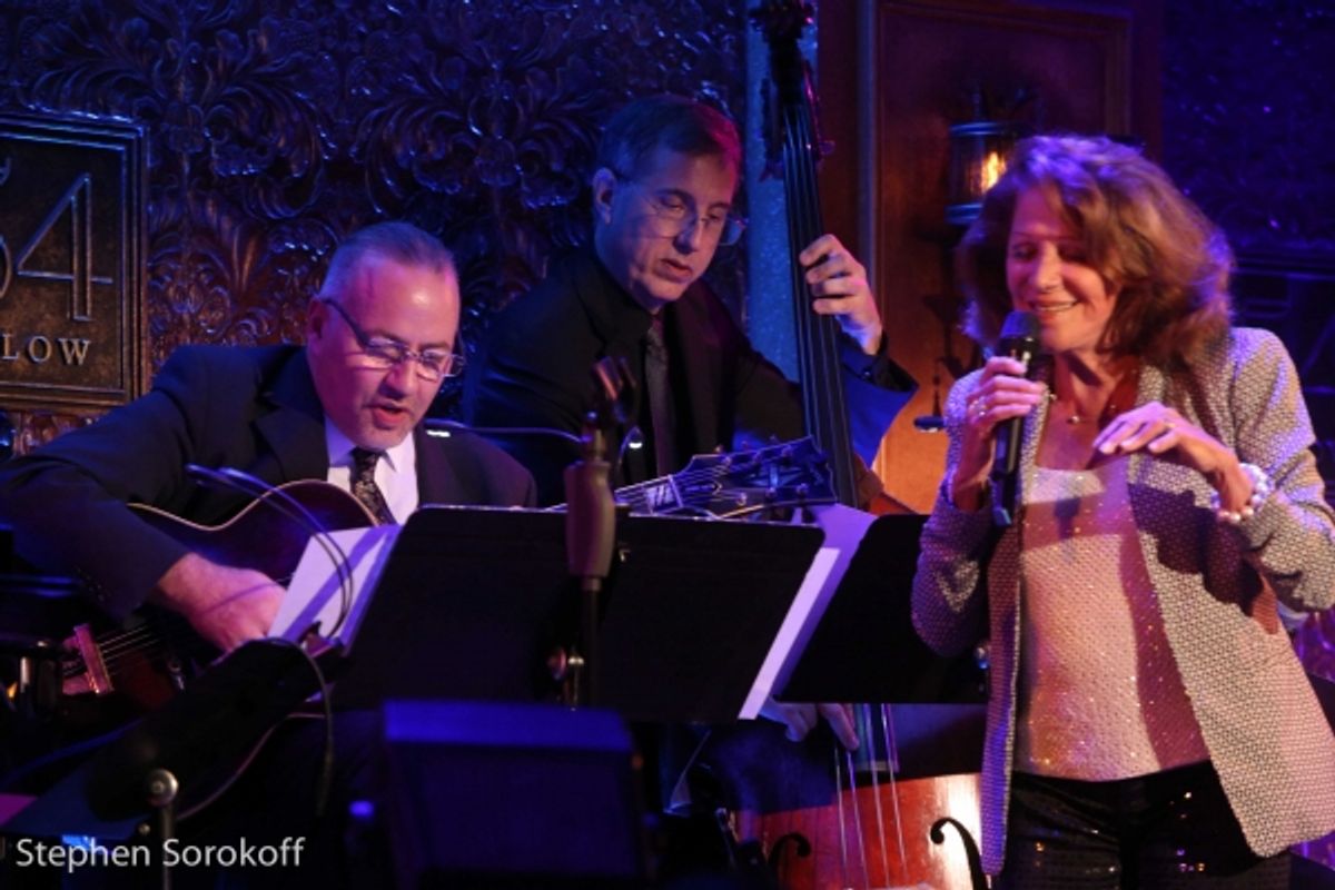 Ron Afif, Tom Hubbard, Linda Lavin at 