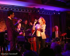 Aaron Weinstein & Linda Lavin @ BroadwayWorld Aaron Weinstein & Linda Lavin Photo