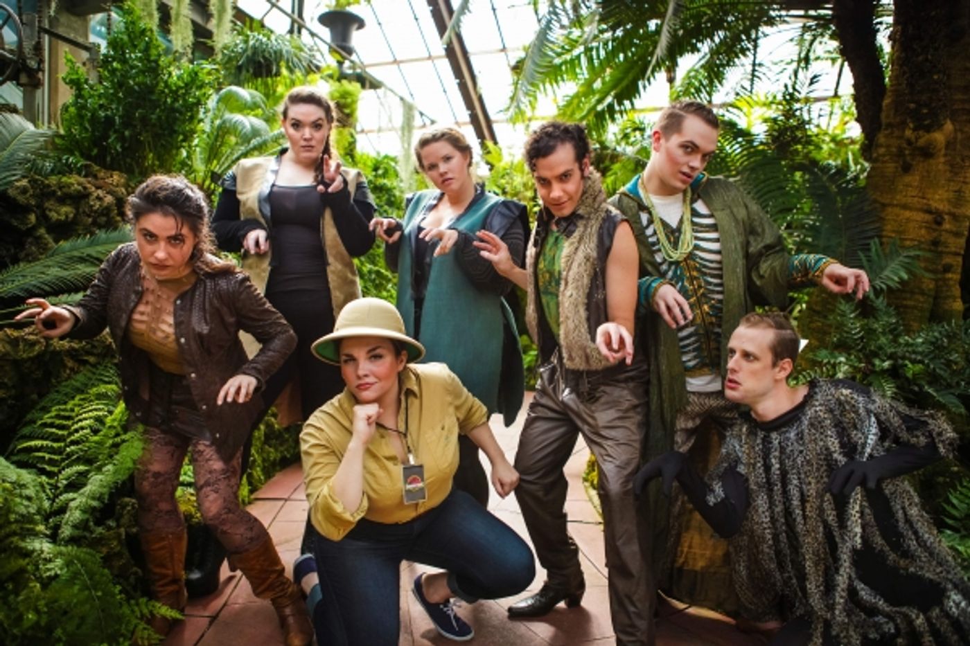 Photo Flash: Meet the Cast of Circle Theatre's Chicago Premiere of TRIASSIC PARQ  Image