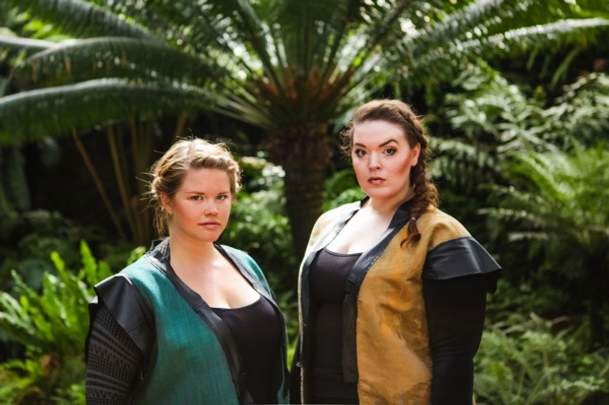 Erin Daly and Neala Barron at 