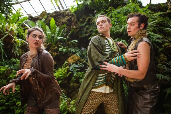 Marissa Druzbanski, Jacob Richard Axelson and Parker Guidry Photo