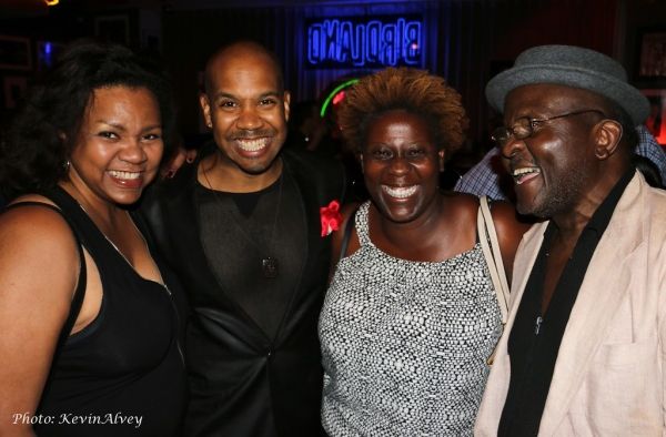 Aisha de Haas, Darius de Haas, Capathia Jenkins and Andy Bey Photo