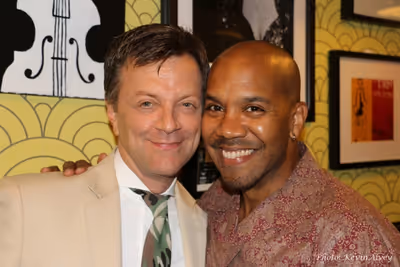 Jim Caruso and Darius de Haas Photo