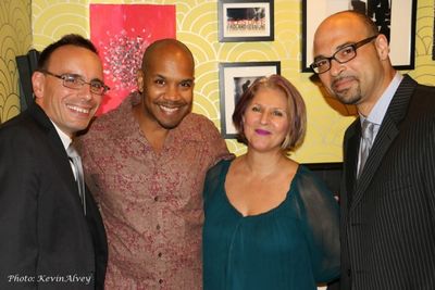Tedd Firth, Darius de Haas, Janis Siegel and George Farmer Photo