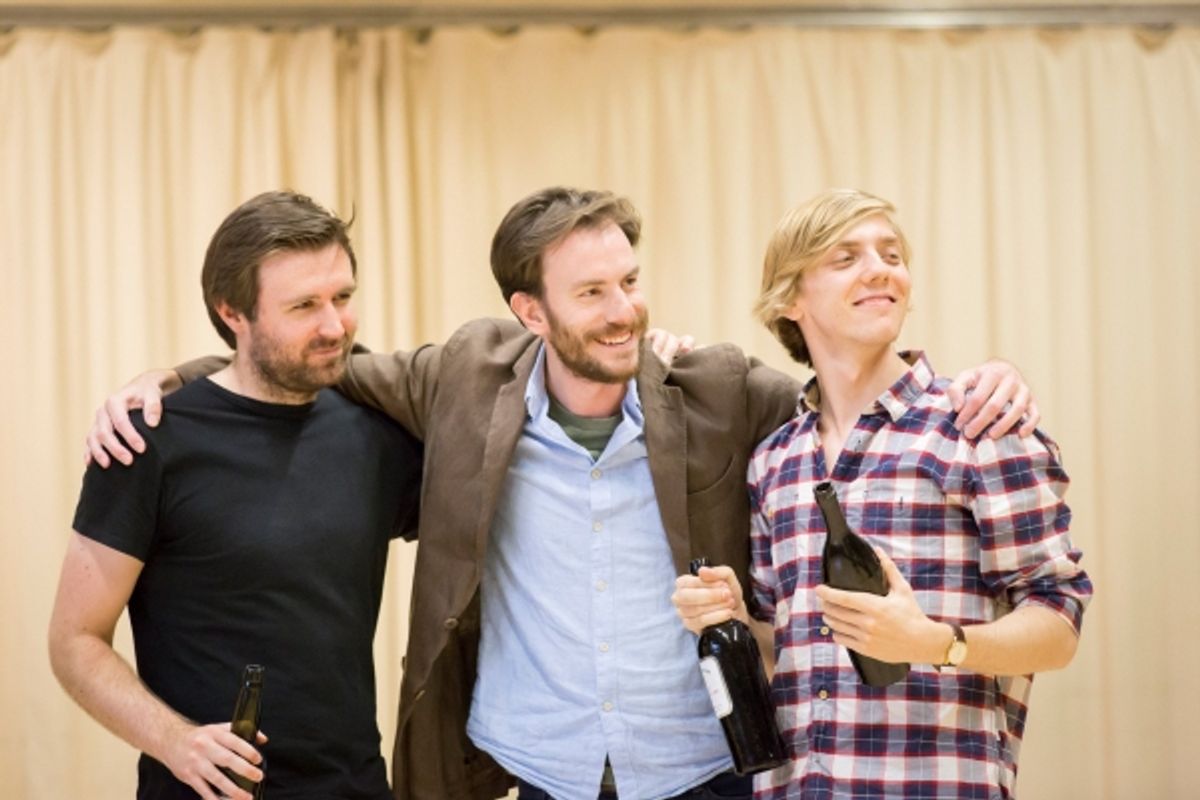 James McArdle, Pip Carter, Joshua James at 