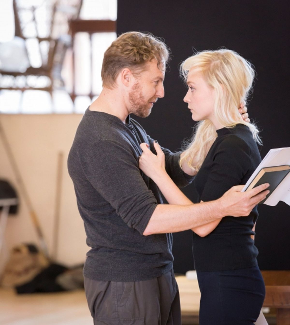 Samuel West and Olivia Vinall at 