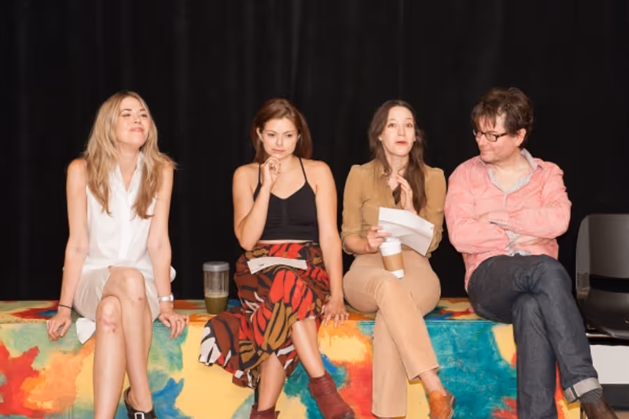 Photo Flash: In Rehearsal for Atlantic Theater Company's CLOUD NINE Image