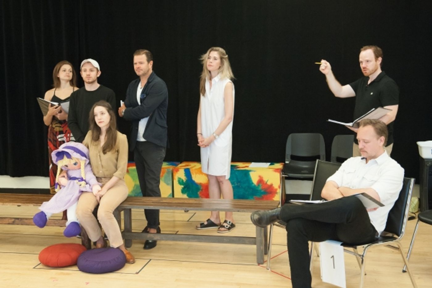 Photo Flash: In Rehearsal for Atlantic Theater Company's CLOUD NINE  Image
